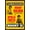 Black Framed Version, variant on Rocky II (1979) - One Sheet Wall Poster with Magnetic Frame, 22.375" x 34"