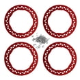 thumbnail image 2 of Perle de Roue RC, 4pcs 1.9Inch Roue Extérieure Perle en Alliage d'Aluminium Roue de Remplacement Perle pour Voiture 1:10 RC, 2 of 8