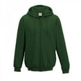 thumbnail image 1 of Awdis Plain Mens Hooded Full Zip Hoodie / Zoodie, 1 of 2