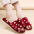 thumbnail image 2 of Christmas Slippers House Shoes for Women Fluffy Soft Cozy Bedroom Cartoon Plush Cute Slippers for Indoor Outdoor Use, 2 of 6