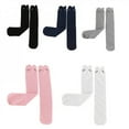 thumbnail image 5 of XBASW Girls Cartoon Thigh High Socks for Baby Newborn Non-slip Knee High Socks Girls Cotton Socks 0-3Y, 5 of 9