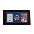 thumbnail image 2 of Allied Frame US American Flag Medallion Double Picture Frame - Two 4 x 6 Photo Openings, 2 of 4