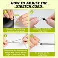 thumbnail image 6 of Tennis Trainer Rebound with Metal Base,Solo Tennis Trainer Set with 3 Highly Elastic String Balls,Tennis Practice Equipment for Adult Kids and Beginners （green）, 6 of 10