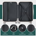 thumbnail image 4 of 7-Piece Luggage Set with 7-in-1 toiletry bag Backpack & Duffel – Hardshell Spinner Suitcase Set with TSA Lock, 4 of 12