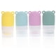 thumbnail image 1 of BRIGHTFUFU Botellas de viaje de silicona, recipientes rellenables, recipientes de líquido exprimibles, 30ml, 4 Uds., 1 of 1