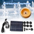thumbnail image 1 of 2W 6V Panel de bomba de agua solar Hogar Jardín Estanque Piscina Acuario Fuente Kits, 1 of 9
