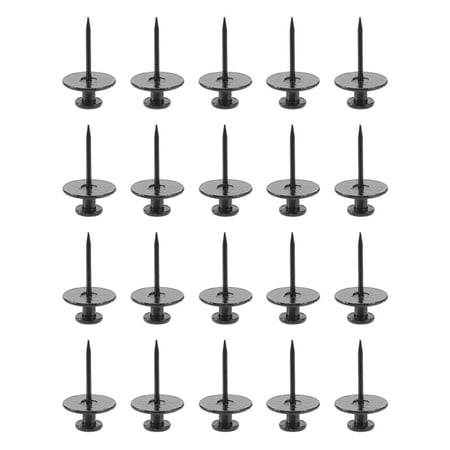 

20 Pack Small for Hanging Double-Headed Hangers Wall for Hanging Pictures (Black)