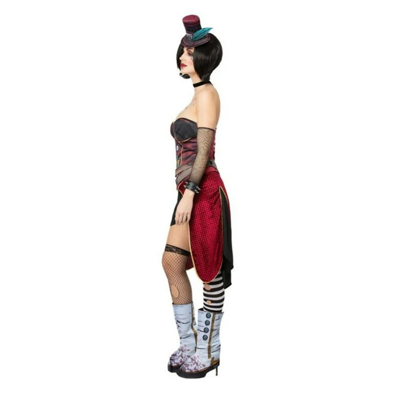 Borderlands Moxxi Costume Adult Black Red White Borderlands Moxxi Costume Adult Black Red White