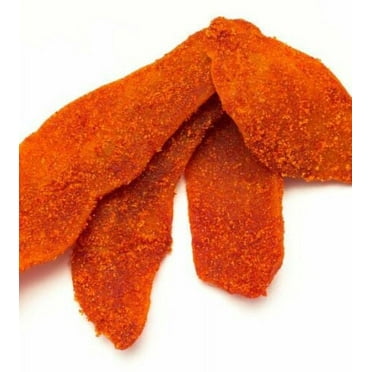 DRIED CHILI MANGO SLICES - 1LB