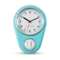 thumbnail image 4 of relayinert Accurate Kitchen Wall Clock Easy To Read Accurate Timekeeping Durable Construction Timeless blue 5Set, 4 of 6