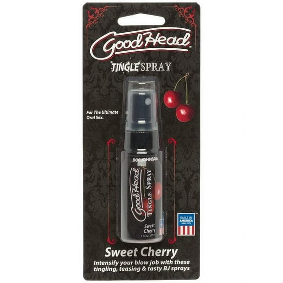 Doc Johnsons GoodHead Tingle Spray Cerise Douce 1oz