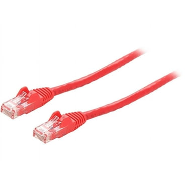StarTech N6PATCH20RD StarTech.com Cat6 Patch Cable - 20 ft. - Red Ethernet Cable - Snagless RJ45 Cable - Ethernet Cord - Cat 6 Cable