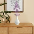 thumbnail image 6 of LOLIPPYY 10Pcs Fake Plants Simulation Leaves Decoration Purple for Romantic Home and Event Styling, 6 of 6
