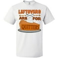thumbnail image 3 of Inktastic Leftovers Are for Quitters with Pumpkin Pie T-Shirt, 3 of 5