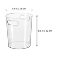 thumbnail image 4 of Cubo de basura para el hogar, contenedor de almacenamiento grande para el hogar, contenedor de cocina, cubo de basura con asa, 4 of 4