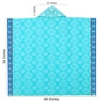 thumbnail image 3 of Toalla Cotton Craft con capucha, gran tamaño, 147 x 173 cm, suave, 100% algodón, 3 of 9