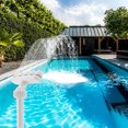 thumbnail image 3 of Swimming Pool Waterfall Fountain Fish Pool Fountain Gardening Sprinkler Hot Q2, 3 of 8