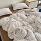 thumbnail image 2 of Nvzi Juego de sábanas, juego de sábanas y fundas de almohada, juego de cama individual, ropa de cama de hotel, decoración del hogar (marrón), 2 of 5