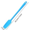 thumbnail image 2 of 3 Pcs Silicone Jar Spatulas,Long Handle Jar Spatulas,Heat Resistant Silicone Spatula,Non-stick Rubber Spatula Small Silicone Spatula for Jars Blenders Cooking Baking Mixing (Mixed), 2 of 7