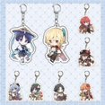 thumbnail image 2 of Genshin Impact llavero de juego de Anime, llavero de personaje de dibujos animados de doble cara para mujeres y hombres, bolso de coche, funda de teléfono, regalo colgante para fanáticos, 2 of 4