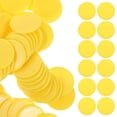 thumbnail image 4 of 100pcs Colored Round Chips Game Counting Poker Chip Children Blank Chip Game Chip for Teaching, 4 of 9