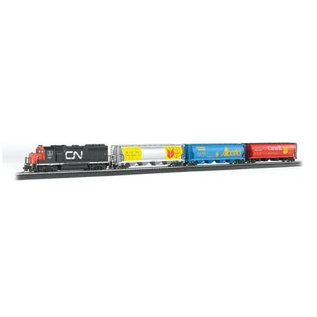 - Bachmann Trains Canadian Harvest Express Electric Train Set, HO Scale | 735-BT
