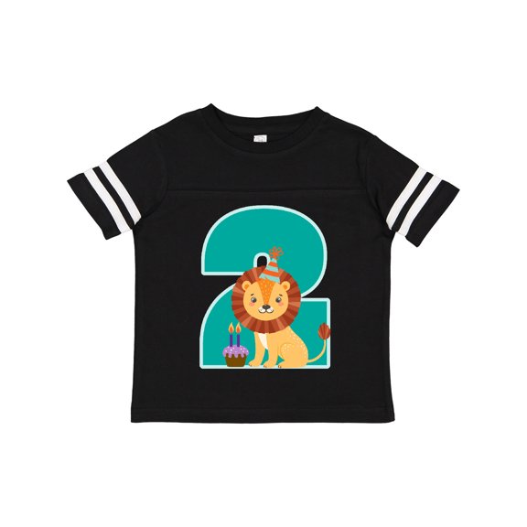 Inktastic 2nd Birthday Jungle Theme Boys or Girls Toddler T-Shirt