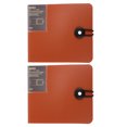 thumbnail image 1 of EeaseCA 2pcs 12 Pockets CD Storage Case VCD Storage Organizer Disc Protective Bag, 1 of 7