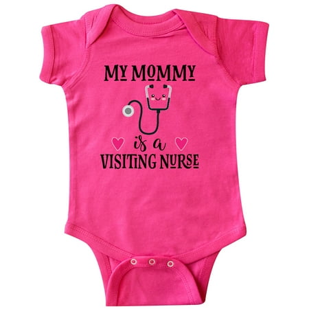 

Inktastic Visiting Nurse Mommy Gift Baby Girl Bodysuit