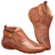 thumbnail image 1 of Orthopedic Shoes Vintage Flat Boot Ankle Top Shoes Soft Pu Boots, 1 of 5