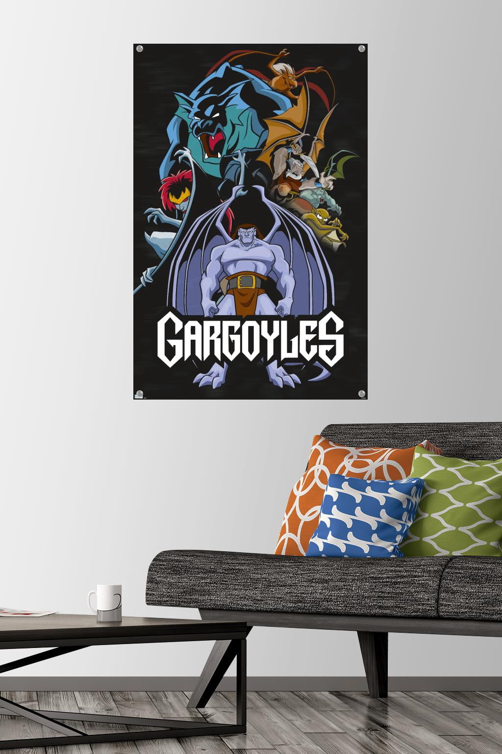 Disney Gargoyles - Group Wall Poster with Push Pins, 22.375" x 34"