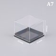 thumbnail image 1 of 1-Piece Clear Acrylic Mini Cube Display Case with Lid for Gems, Coins, Specimens, 1 of 7