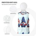 thumbnail image 3 of Pofeuu Cute Gnomes in USA1 Print Basketball Jersey, Shirts for Men Youth Basketball Jersey Crew Neck-XX-Large, 3 of 6