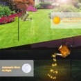 thumbnail image 3 of Linternas solares para riego, regadera para exteriores, luz de césped de agua, 36LED, hervidor de agua, cadena de luz, luces de paisaje de jardín Retro de hierro, 3 of 5