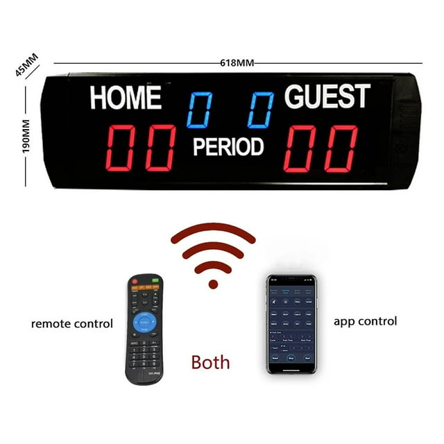 Digital Scoreboard for Sports Game, Outdoor Use, Good Quality, New Design