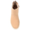 thumbnail image 5 of Journee Womens Jeeva Inside Zip Block Heel Booties, 5 of 10