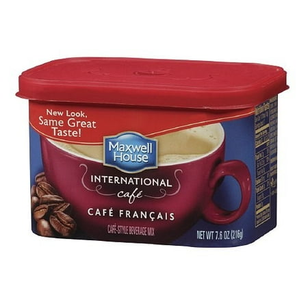 Maxwell House International Cafe Francais Coffee Beverage Mix, 7.6 oz (215 g)
