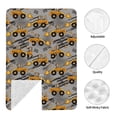 thumbnail image 4 of Car Seat Cover Baby - retro excavator a Breathable Infant Car Seat Cover for Baby Carseat, Lightweight Comfort Baby Essentials Must Haves Newborn Stuff for Girl Boy, 4 of 7