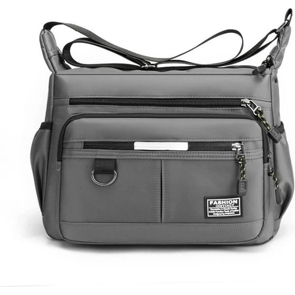 Bolso de hombro para hombre, bolso bandolera de lona, bolso bandolera, mochila de viaje