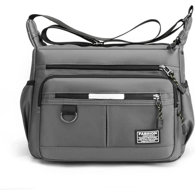 Bolso de hombro para hombre, bolso bandolera de lona, bolso bandolera, mochila de viaje