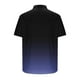 thumbnail image 5 of Blusa y camisa de manga corta con cuello vuelto para hombre, blusa informal de moda con cuello vuelto, blusa estampada de manga corta con botones, blusa de poliéster para hombre, 5 of 6