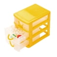 thumbnail image 2 of Eco-Friendly Stackable Multi-Layer Desktop Drawer Organizer, Safe Plastic Storage Cabinet for Cosmetic & Stationery Storage, 2 of 9