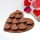 thumbnail image 3 of Molde de silicona para tartas de 10 cavidades, con forma de corazón, para fondant, chocolate y tartas, 3 of 7
