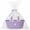 Purple, variant on Woven Easter Basket for Girls & Boys with Bunny Ears - Includes Gift Bags & Ribbons, Cute Easter Decorations 12"X 8" X 5" (Pink)