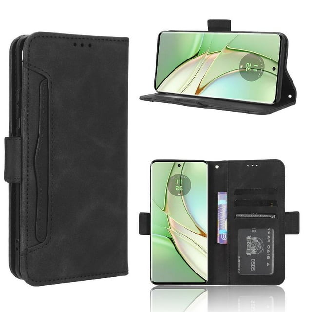 Funda Tipo Billetera GANGXUN para Motorola Edge 40 – Tapa Flip con Tarjetero