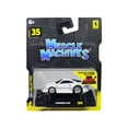 thumbnail image 3 of Ferrari F40 White 1/64 Diecast Model Car by Muscle Machines, 3 of 3