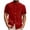 Red_001, variant on Domuza Cotton Linen Shirts Men Casual Mock-Neck Short Sleeve Button Up Shirts Summer 2026 Fashion Lightweight Vacation Beach Blouses Khaki M