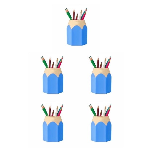 Sidaley Plástico Extraíble Suministros para estudiantes Forma de lápiz Portalápices de doble Type2 NO2