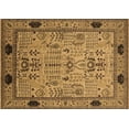 thumbnail image 1 of Ahgly Company Indoor Rectangle Oriental Brown Industrial Area Rugs, 2' x 5', 1 of 4