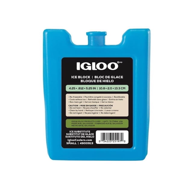 Paquete de gel refrigerante Igloo MaxCold 193 g azul reutilizable